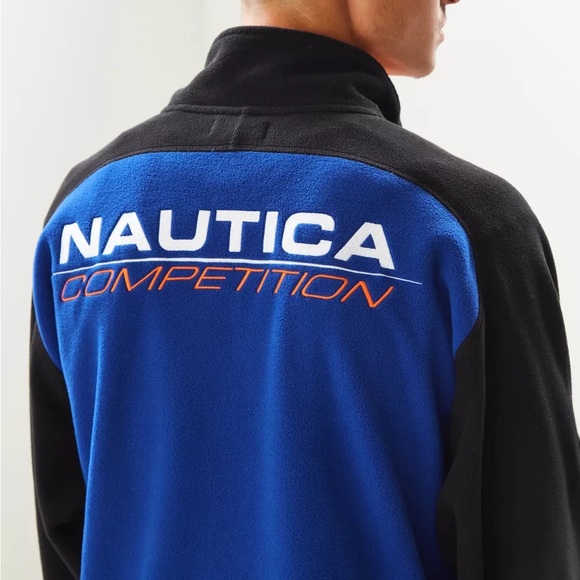 Nautica Competition For Urban Outfitters Polar Fleece Half-Zip Sweatshirt - Picture 1 of 8
